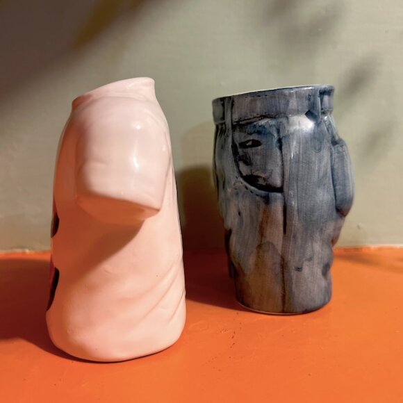 Rare Vintage T-Shirt & Jeans Salt & Pepper Shakers | Watermelons Kitchen Decor - Picture 3 of 10